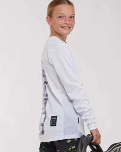 DHaRCO Tops*Youth Gravity Jersey | White Out