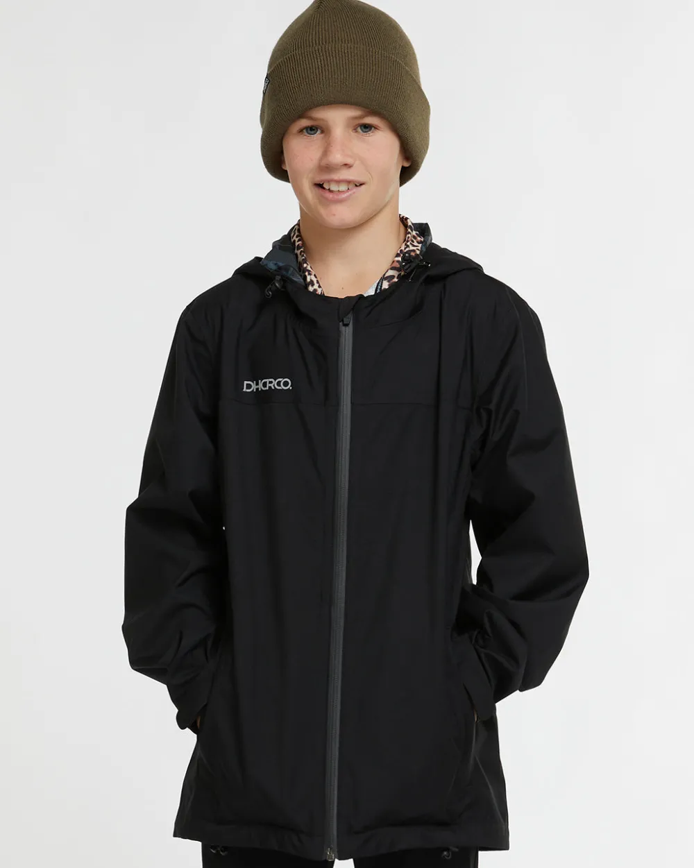 DHaRCO Lifestyle|Lifestyle*Youth Rain Jacket | Stealth
