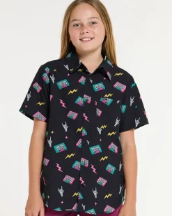 DHaRCO Tops*Youth Tech Party Shirt | Mix Tape