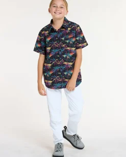 DHaRCO Tops*Youth Tech Party Shirt | Stoke Wizard
