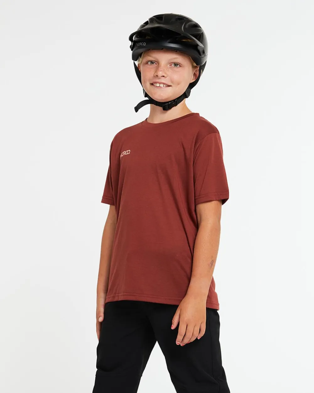 DHaRCO Tops*Youth Tech Tee | Red Rock