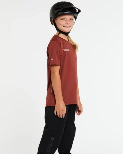DHaRCO Tops*Youth Tech Tee | Red Rock
