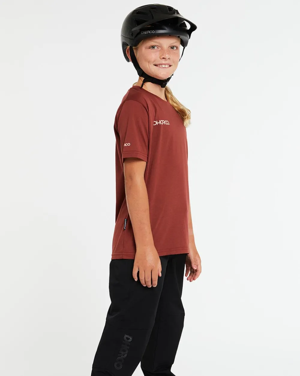 DHaRCO Tops*Youth Tech Tee | Red Rock