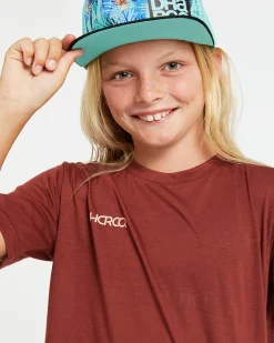 DHaRCO Tops*Youth Tech Tee | Red Rock