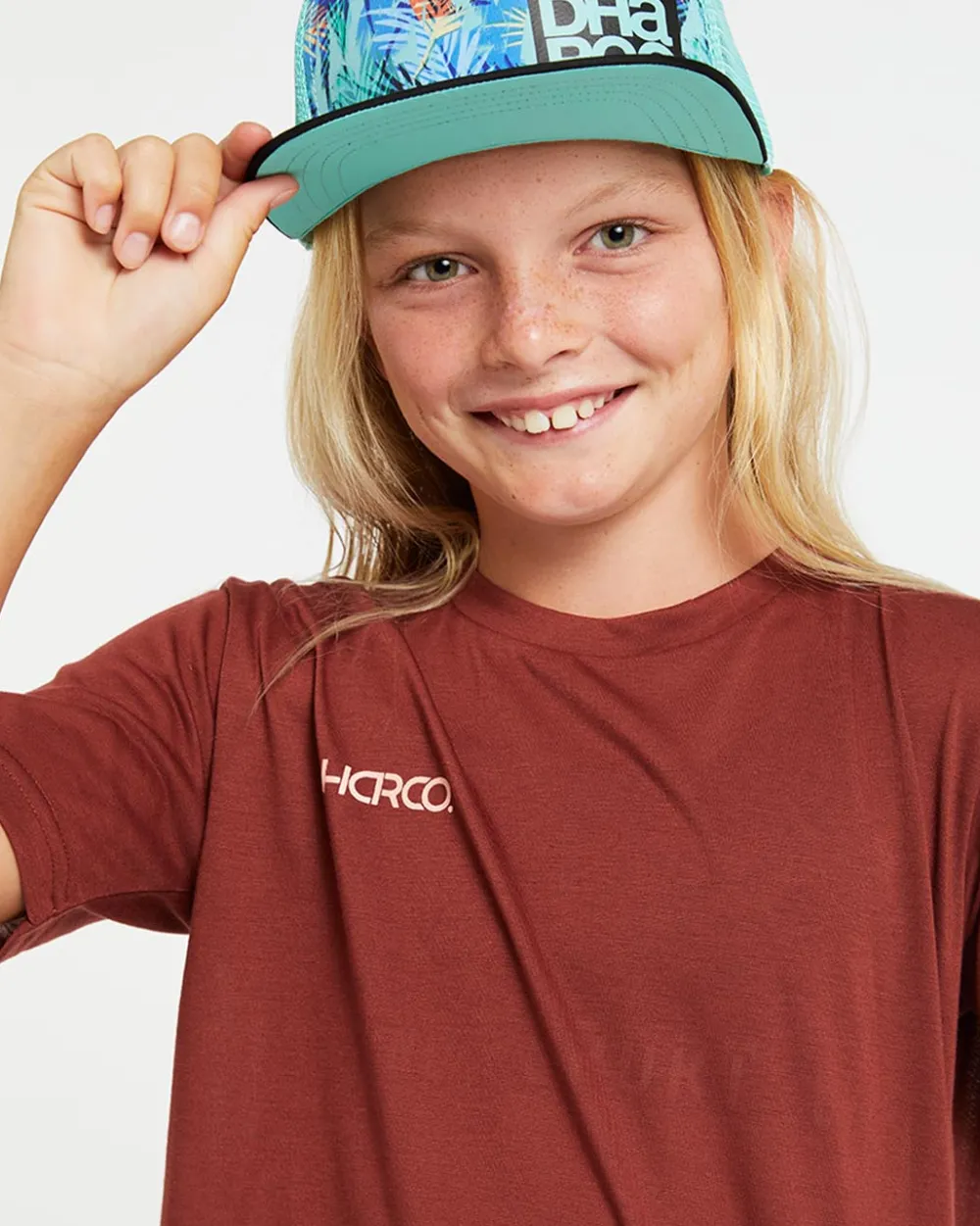 DHaRCO Tops*Youth Tech Tee | Red Rock