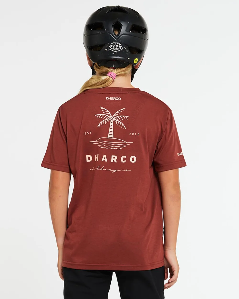 DHaRCO Tops*Youth Tech Tee | Red Rock