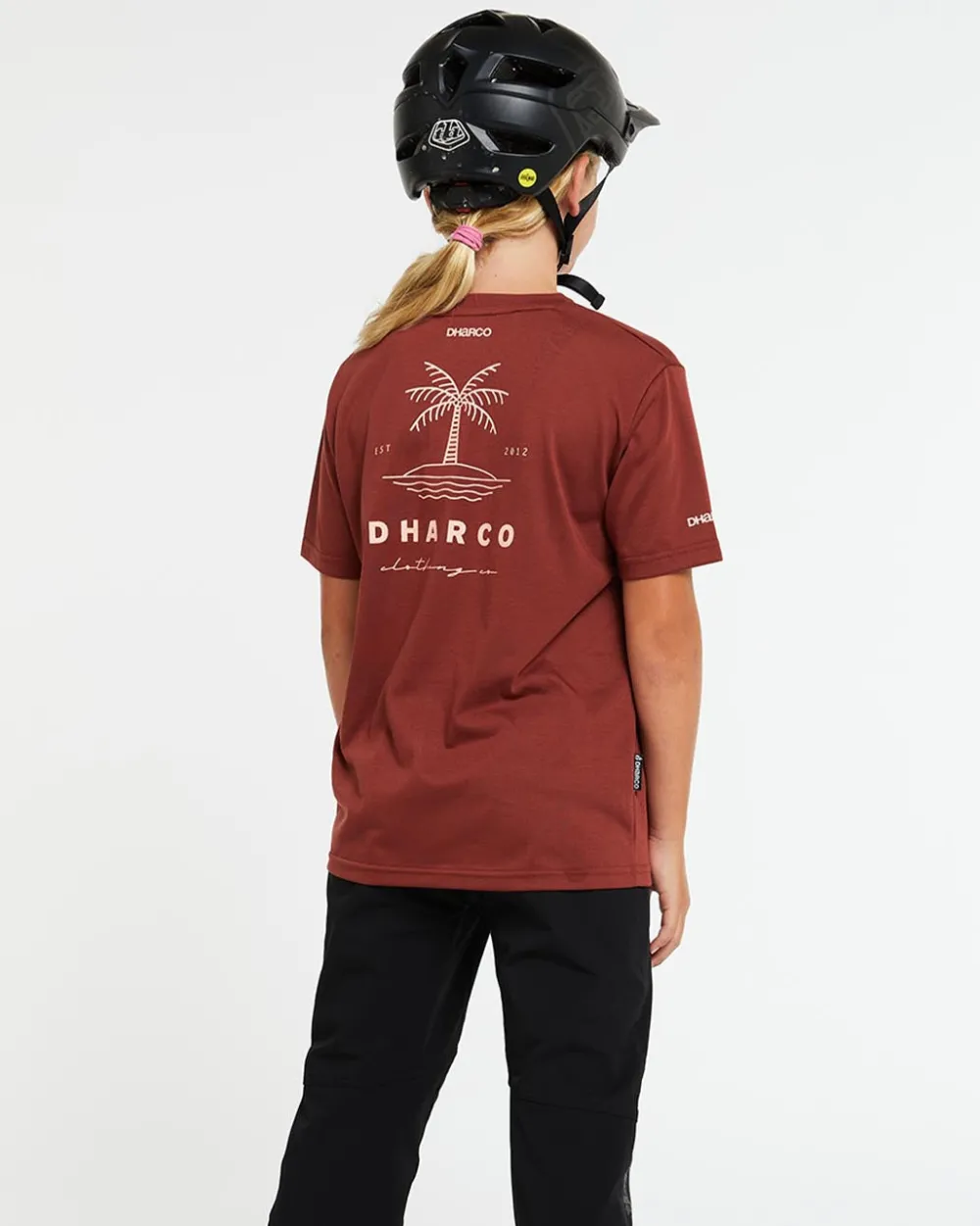 DHaRCO Tops*Youth Tech Tee | Red Rock